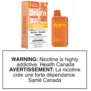 DRIP'N BY ENVI 8ml DISPOSABLE - MANGO PEACH WATERMELON