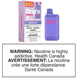DRIP'N BY ENVI 8ml DISPOSABLE - TRIPLE BERRY