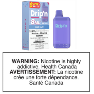 DRIP'N BY ENVI 8ml DISPOSABLE - BLUE RAZZ