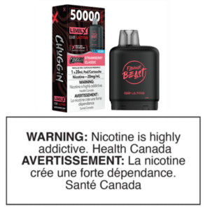 LEVEL X G2 ULTRA POD - FLAVOUR BEAST - CHUGGIN' STRAWBERRY CLASSIC ICED