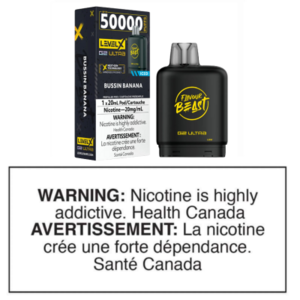 LEVEL X G2 ULTRA POD - FLAVOUR BEAST - BUSSIN BANANA ICED