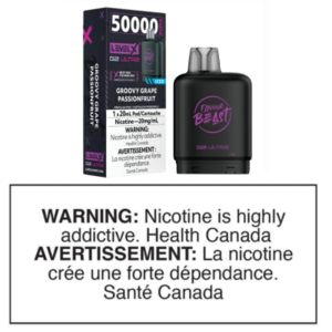 LEVEL X G2 ULTRA POD - FLAVOUR BEAST - GROOVY GRAPE PASSIONFRUIT ICED