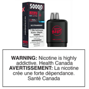 LEVEL X G2 ULTRA POD - FLAVOUR BEAST - SIC STRAWBERRY ICED