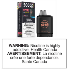 LEVEL X G2 ULTRA POD - FLAVOUR BEAST - BANANA RASPBERRY ICED