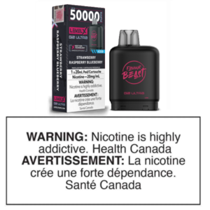 LEVEL X G2 ULTRA POD - FLAVOUR BEAST - STRAWBERRY RASPBERRY BLUEBERRY ICED