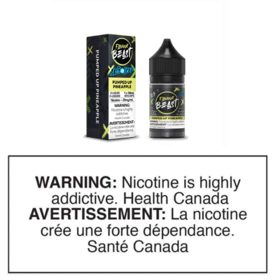 FLAVOUR BEAST SALTS - PUMPED UP PINEAPPLE ICED 30mL