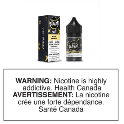 FLAVOUR BEAST SALTS - VIBIN' VANANA 30mL