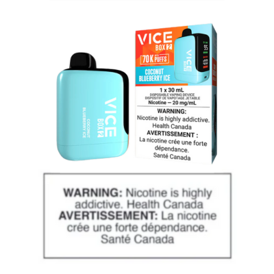VICE BOX 2 DISPOSABLE - COCONUT BLUEBERRY ICE