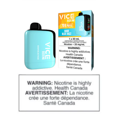 VICE BOX 2 DISPOSABLE - SOUR BLUE RAZZ