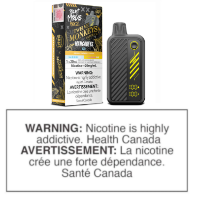 FLAVOUR BEAST BEAST MODE MAX 2 DISPOSABLE - MANGABEYS ICED