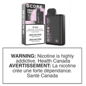 GCORE PRIME 15K DISPOSABLE - PEACH ICE 0MG