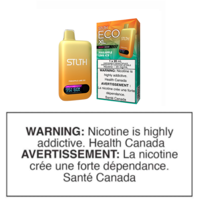 STLTH ECO XL DISPOSABLE - PINEAPPLE LIME ICE