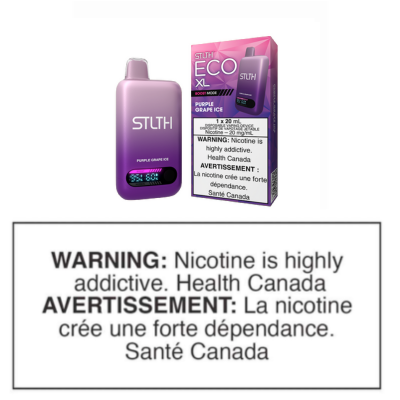 STLTH ECO XL DISPOSABLE - PURPLE GRAPE ICE (CLEARANCE)