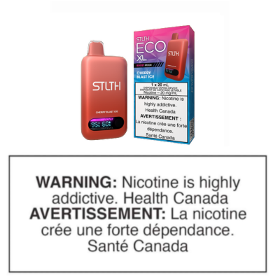 STLTH ECO XL DISPOSABLE - CHERRY BLAST ICE (CLEARANCE)