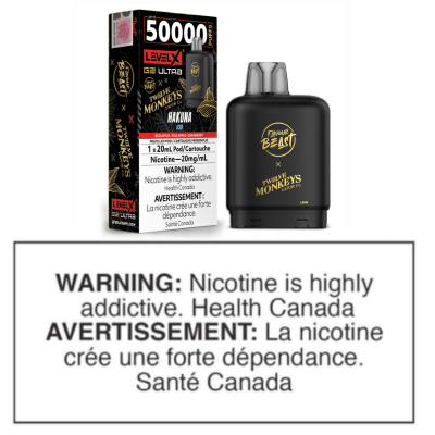 LEVEL X G2 ULTRA POD - FLAVOUR BEAST - HAKUNA ICED