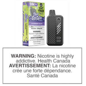 FLAVOUR BEAST BEAST MODE MAX 2 DISPOSABLE - SOUR GUSHIN - BLUEBERRY GRAPE