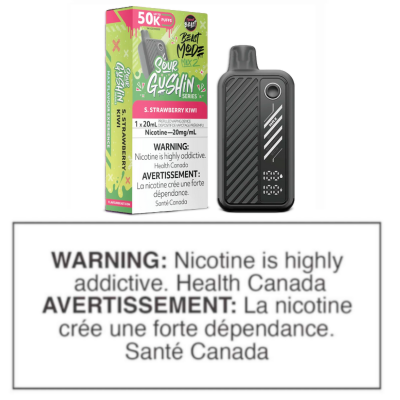 FLAVOUR BEAST BEAST MODE MAX 2 DISPOSABLE - SOUR GUSHIN - STRAWBERRY KIWI