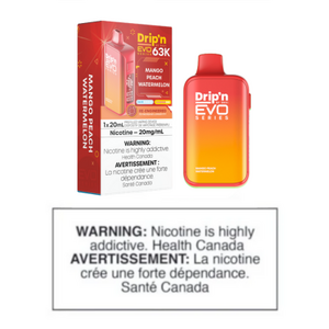 DRIP'N BY ENVI 63K DISPOSABLE - MANGO PEACH WATERMELON