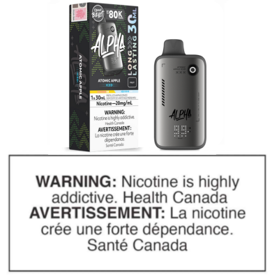 FLAVOUR BEAST ALPHA DISPOSABLE - ATOMIC APPLE ICED