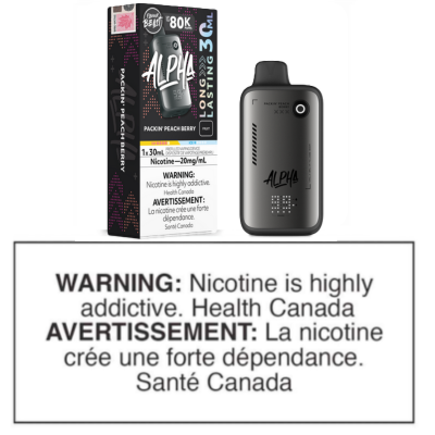 FLAVOUR BEAST ALPHA DISPOSABLE - PACKIN' PEACH BERRY