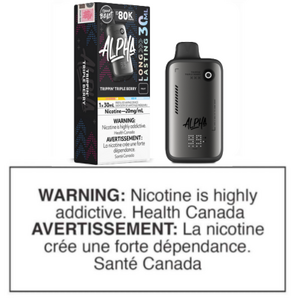 FLAVOUR BEAST ALPHA DISPOSABLE - TRIPPIN' TRIPLE BERRY