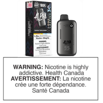 FLAVOUR BEAST ALPHA DISPOSABLE - TRIPPIN' TRIPLE BERRY