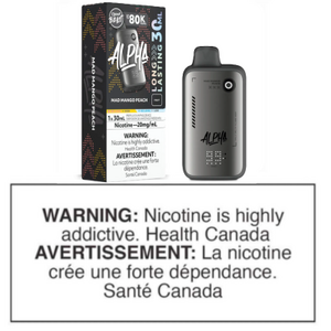 FLAVOUR BEAST ALPHA DISPOSABLE - MAD MANGO PEACH