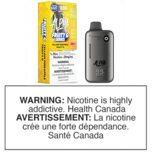 FLAVOUR BEAST ALPHA DISPOSABLE - YELLOW PINEAPPLE FRUITY G