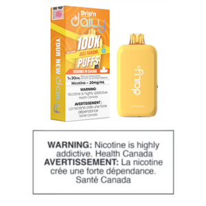 DRIP'N DAILY 30ML DISPOSABLE - JUST BANANA