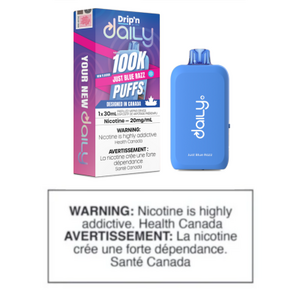 DRIP'N DAILY 30ML DISPOSABLE - JUST BLUE RAZZ