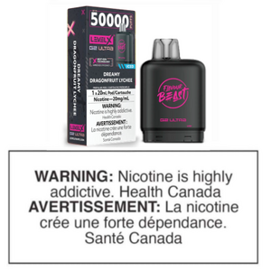 LEVEL X G2 ULTRA POD - FLAVOUR BEAST - DREAMY DRAGONFRUIT LYCHEE ICED