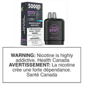 LEVEL X G2 ULTRA POD - FLAVOUR BEAST - GRAPPLIN' GRAPE SOUR APPLE ICED