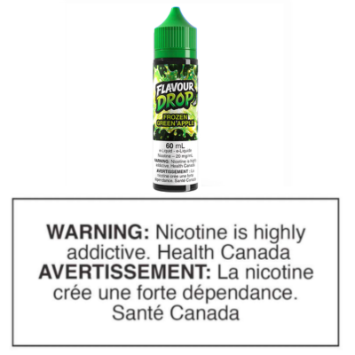 FLAVOUR DROP SALTS - FROZEN GREEN APPLE 60mL