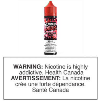 FLAVOUR DROP SALTS - STRAWBERRY CHILL 60mL