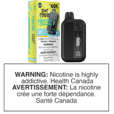 FLAVOUR BEAST BEAST MODE MAX 3 DISPOSABLE - MIAMI MINT ICED