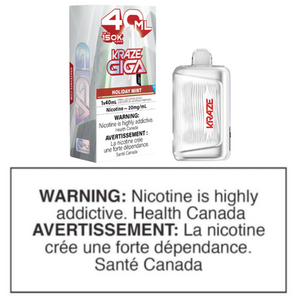 KRAZE GIGA DISPOSABLE - HOLIDAY MINT ICE