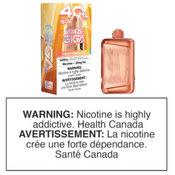 KRAZE GIGA DISPOSABLE - FRIZZY PEACH G ICE