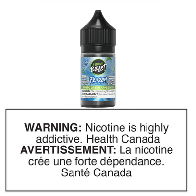 FLAVOUR BEAST FROZEN SALTS - GUSTO GREEN APPLE 30mL