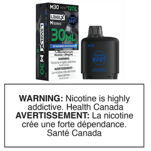 LEVEL X M SERIES POD - BET BLUEBERRY WATERMELON ICED 30mL