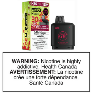 LEVEL X M SERIES POD - SOUR GUSHIN' S. CHERRY WATERMELON 30mL