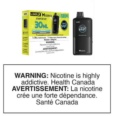 LEVEL X M SERIES STARTER KIT 30mL - POLAR MINT ICED