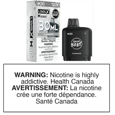 LEVEL X M SERIES POD - FLAVOURLESS 30mL