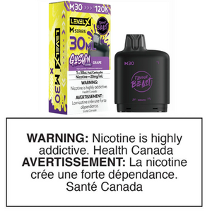 LEVEL X M SERIES POD - GUSHIN' GRAPE 30mL