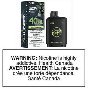 LEVEL X M SERIES POD - WILD WHITE GRAPE ICED 40mL