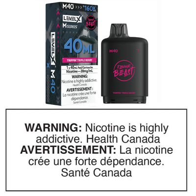 LEVEL X M SERIES POD - TRIPPIN' TRIPLE BERRY 40mL