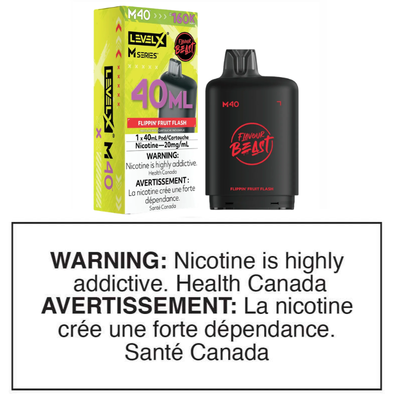 LEVEL X M SERIES POD - FLIPPIN' FRUIT FLASH 40mL