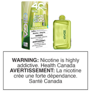 KRAZE GIGA DISPOSABLE - KIWI PEAR CACTUS G ICE