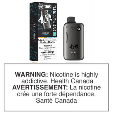 FLAVOUR BEAST ALPHA DISPOSABLE - POLAR MINT ICED