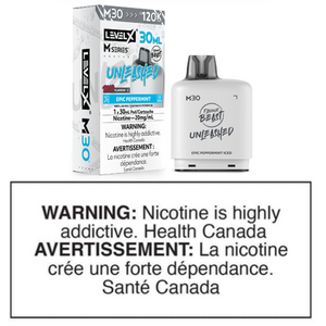 LEVEL X M SERIES POD - FLAVOUR BEAST UNLEASHED - EPIC PEPPERMINT ICED 30mL