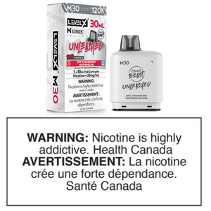 LEVEL X M SERIES POD - FLAVOUR BEAST UNLEASHED - EPIC STRAWBERRY WATERMELON ICED 30mL